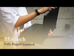 15.6 کامپیوترهای لپ تاپ مقاوم با باتری دوگانه صنعتی