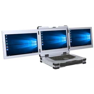 خرید 3 مانیتور کامپیوتر لپ تاپ مقاوم نظامی 15.6 اینچ online manufacture