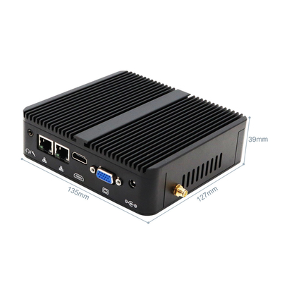 اینتل Celeron J4105 Mini Industrial Mini PC 4GB 128 Gb قابل حمل برای مدرسه اداری