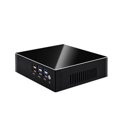 Sunspad Mini PC Core I3 10110U Win 11 رومیزی دیواری 2 LAN و 2 کامپیوتر گیمینگ با نمایشگر HD-MI 4K