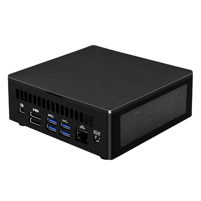 Win 11 Core I5 ​​1135g7 Core I7 1165g7 11th Industrial Small Gaming Mini PC Iris Xe Graphics 3 Display Port
