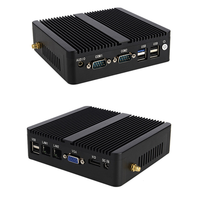 مینی کامپیوتر قابل حمل Dual Lan با کامپیوتر صنعتی J4125